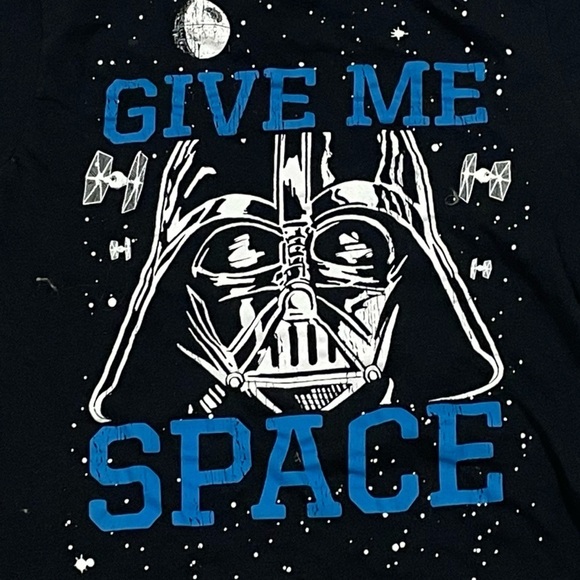 Darth Vader Star Wars Women's Movie Hollywood Tee Top Shirt - Picture 2 of 4